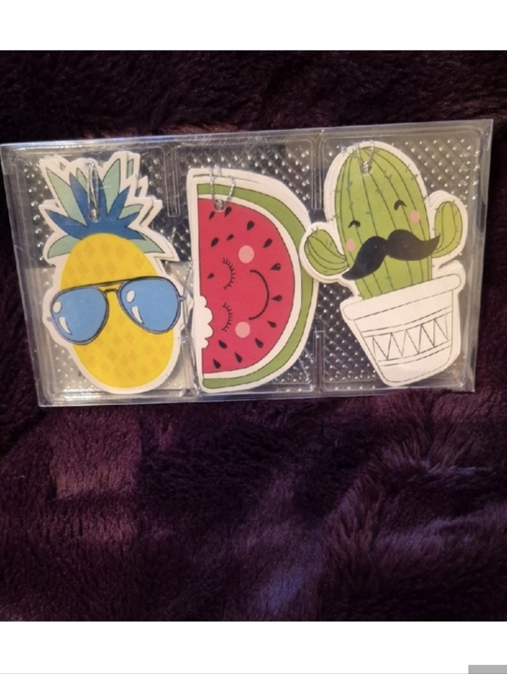 Fruit & Cactus Gift Tags 12 Pack, New With Tags